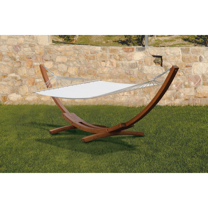 Ξύλινη Αιώρα Με Πανί 310x118x120cm