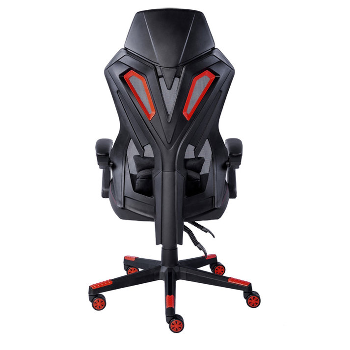 OUTRIDER ΚΑΡΕΚΛΑ GAMING ΓΡΑΦΕΙΟΥ ΜΑΥΡΟ ΚΟΚΚΙΝΟ 50x74x128