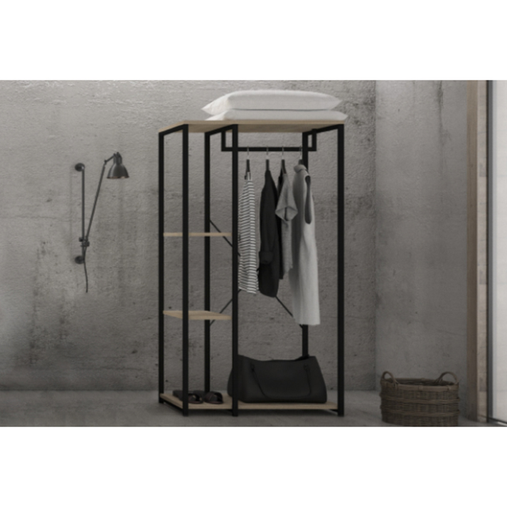 MODE ΝΤΟΥΛΑΠΑ SONOMA ΜΑΥΡΟ 90x40x167