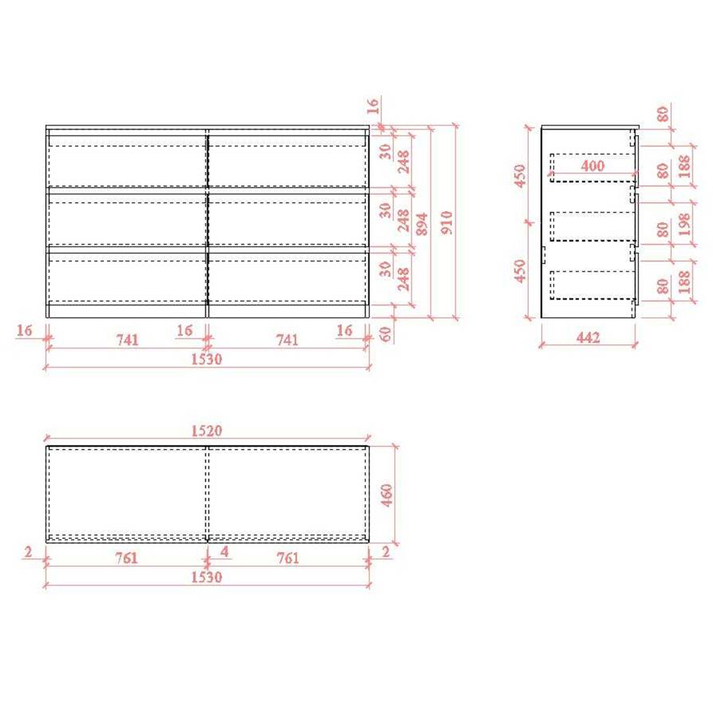 SONO MAGIC ΣΥΡΤΑΡΙΕΡΑ 6ΣΥΡΤΑΡΙΑ ΜΑΥΡΟ OAK 153x46xH91cm
