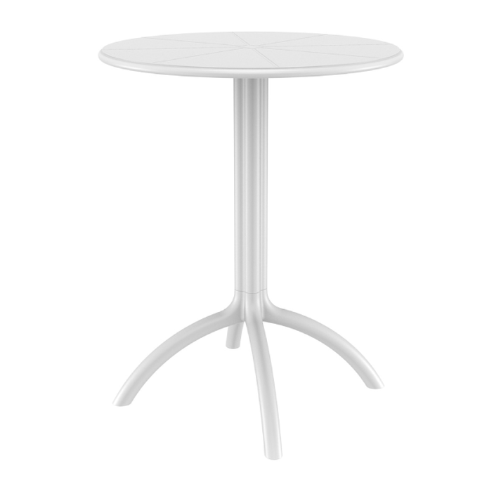 OCTOPUS Φ60Χ75εκ.WHITE ΤΡΑΠΕΖΙ ΠΟΛ/ΝΙΟΥ