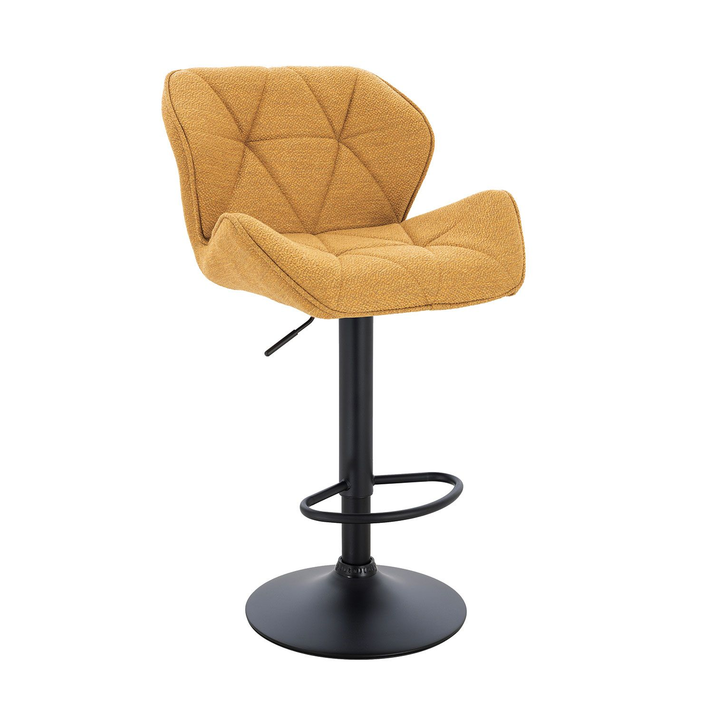 Σκαμπό Comfort Κίτρινο 53 x 52 x 91-111