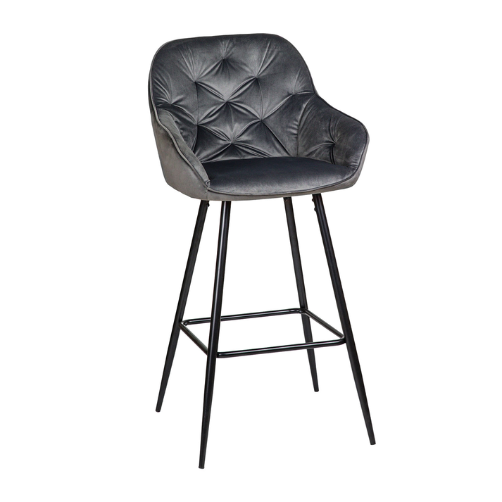 Σκαμπό Dot Γκρι 53 x 55 x 107