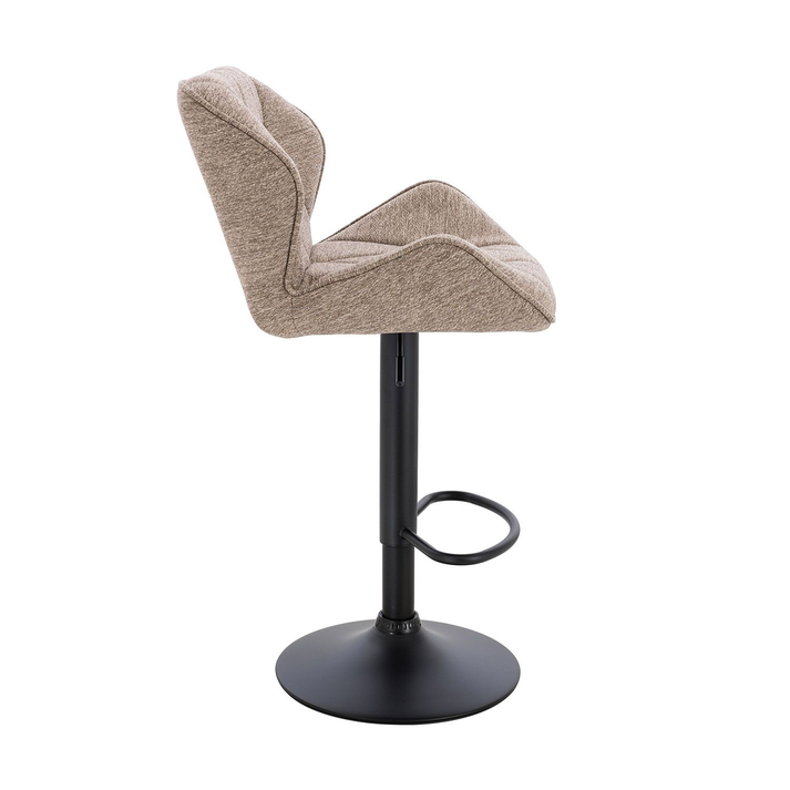 Σκαμπό Comfort Γκρεζ 53 x 52 x 91-111