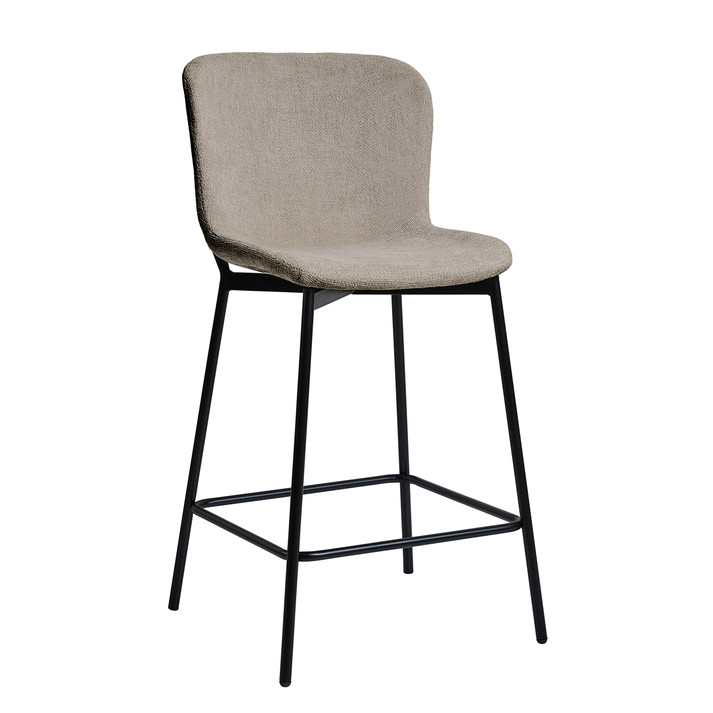 Σκαμπό Melina-Bar γκρεζ 55 x 48 x 95