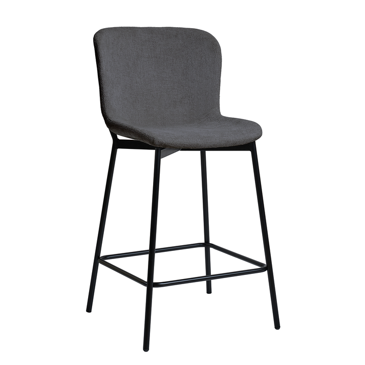 Σκαμπό Melina-Bar σκούρο γκρι 55 x 48 x 95