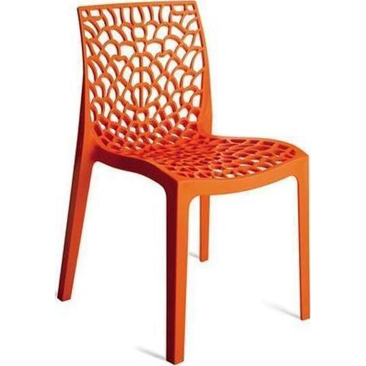ΚΑΡΕΚΛΑ GRUVYER PP ΠΟΡΤΟΚΑΛΙ 52x53xH43-81cm