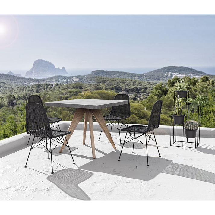 CALDERA ΤΡΑΠΕΖΙ CEMENT 90x90x74.5
