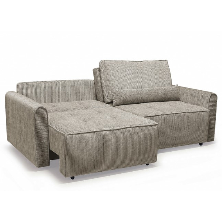Καναπές Κρεβάτι Τριθέσιος SHELBY Μπεζ 215x110x90cm