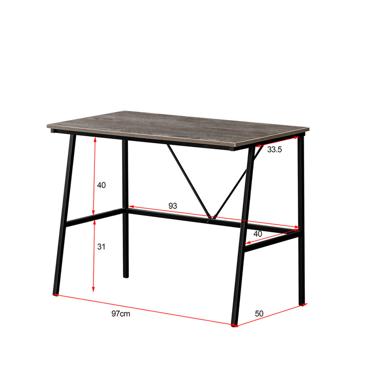 SO SIMPLE ΓΡΑΦΕΙΟ SONOMA ΜΑΥΡΟ 100x54x75