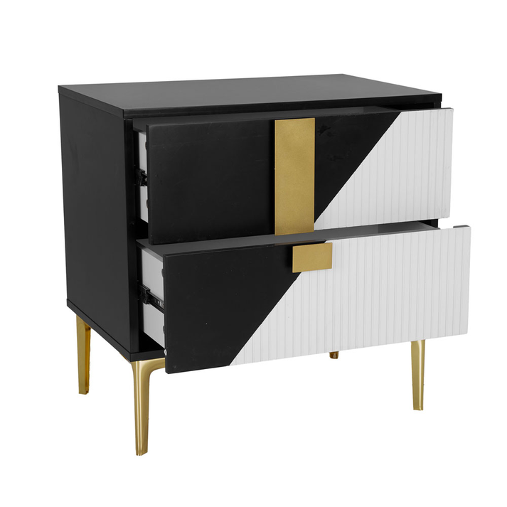 NEW YORK ΚΟΜΟΔΙΝΟ ΛΕΥΚΟ ΜΑΥΡΟ 60x40x60