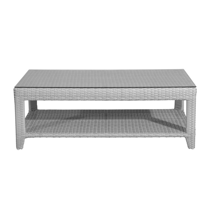 Rattan Βοηθητικό Τραπεζάκι (Coffee Table) 100 x 50 x 42cm