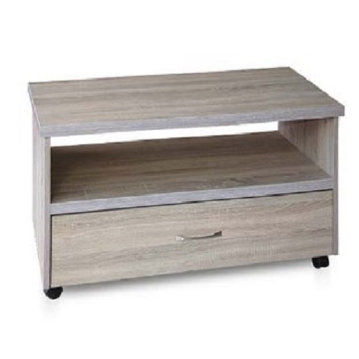 ΤΡΑΠΕΖΑΚΙ TV ΜΕ ΡΟΔΕΣ ΒΤΡ 222 ΔΡΥΣ 45Χ60Χ35 ΛΕΥΚΟ