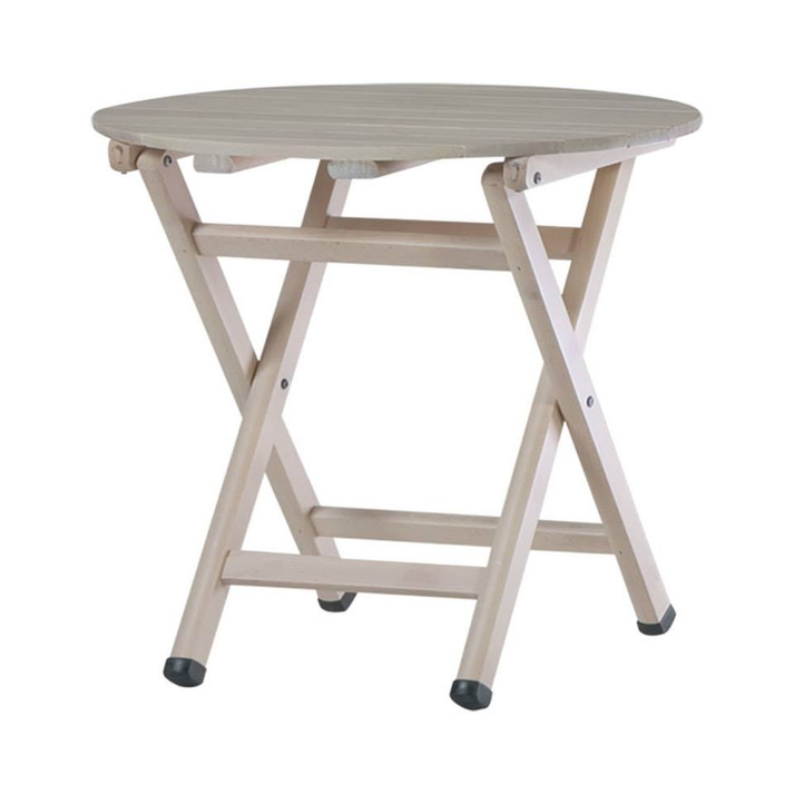 ΤΡΑΠΕΖΙ Φ60x75cm ΕΛΛΗΝΙΚΗΣ ΚΑΤΑΣΚΕΥΗΣ OΞΙΑΣ T223