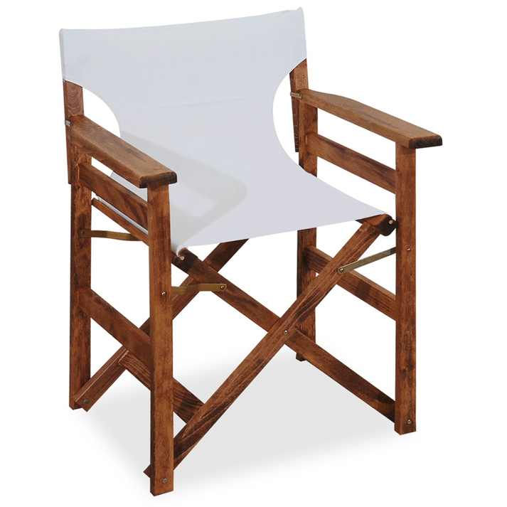 Ξύλινη Πτυσσόμενη Πολυθρόνα Σκηνοθέτη Οξιάς