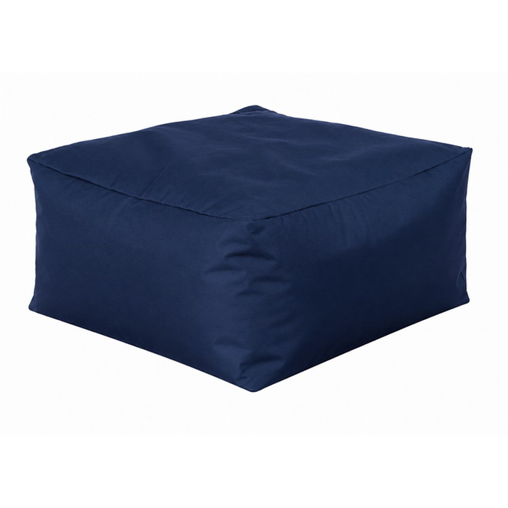 Σκούρο Μπλέ Αδιάβροχο Ανεξίτηλο Πούφ 75x75x35(h)cm