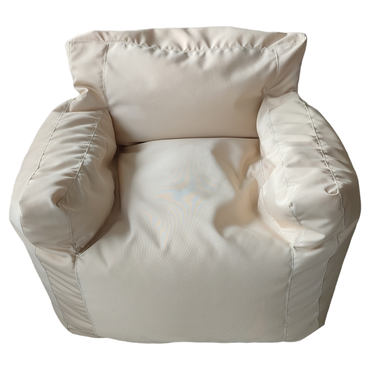 Πολυθρόνα Πούφ Lianos Με Αδιάβροχο Ύφασμα 100 x 90 x 72(H)cm ΛΕΥΚΟ