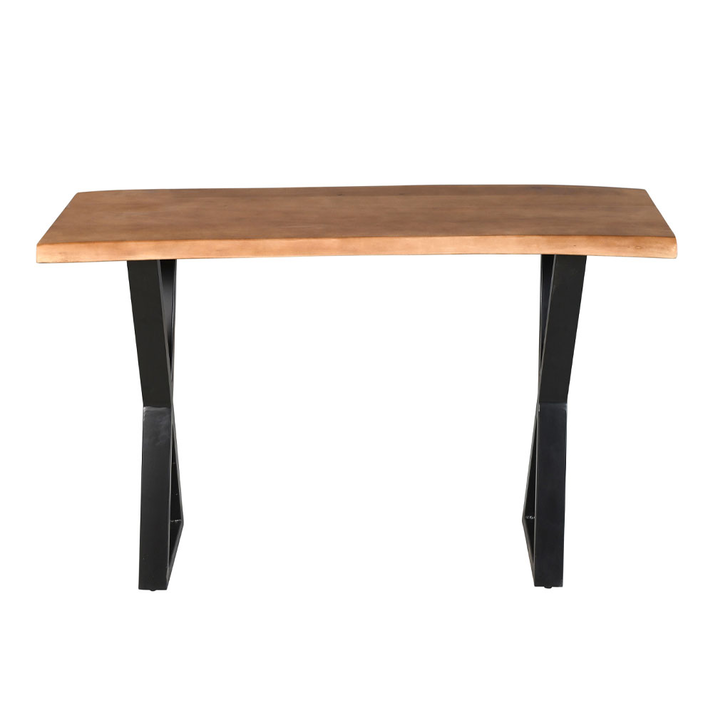 MINGLE ΚΟΝΣΟΛΑ ΚΑΡΥΔΙ ΜΑΥΡΟ 120x40x76
