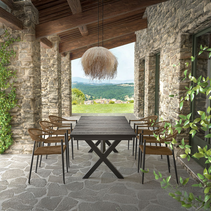 CARLA ΚΑΡΕΚΛΑ ΜΑΥΡΟ ΚΑΡΥΔΙ 56x59x78cm