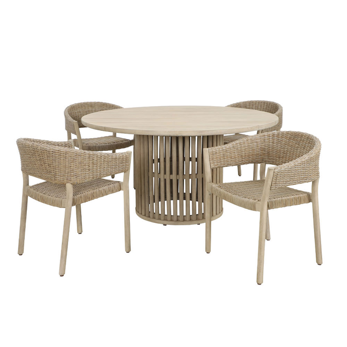 SUMATRA ΤΡΑΠΕΖΙ ΦΥΣΙΚΟ 150x150x76cm