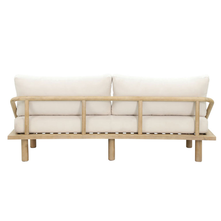 SIESTA ΚΑΝΑΠΕΣ ΚΡΕΒΑΤΙ ΦΥΣΙΚΟ CREAM 180x80x59.5cm