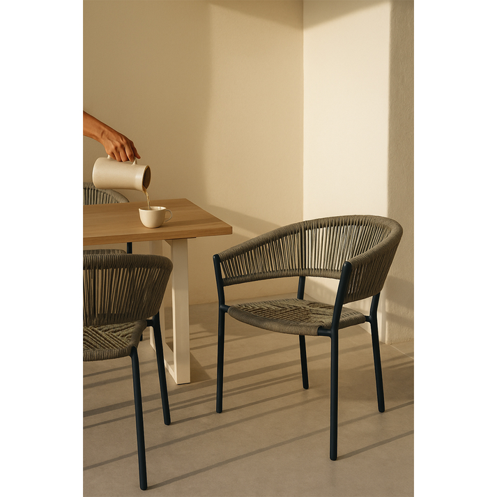 BREEZE ΚΑΡΕΚΛΑ ΜΑΥΡΟ ΚΑΡΥΔΙ 56x60x78cm