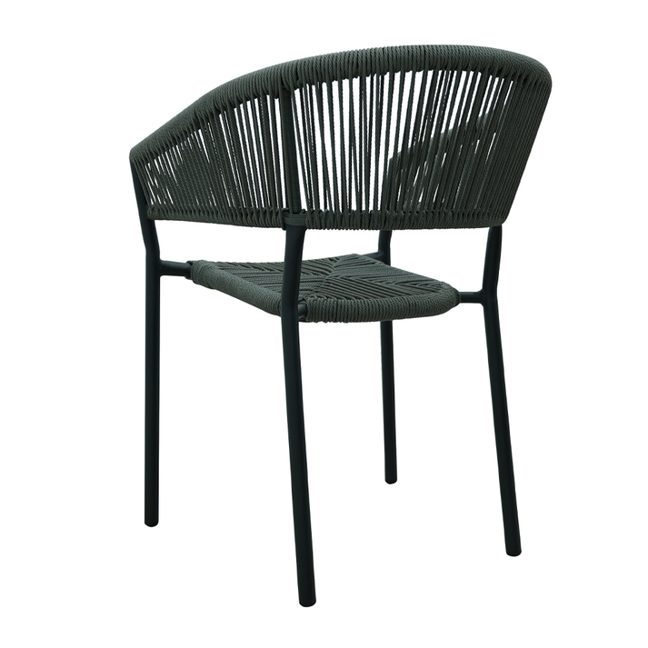 BREEZE ΚΑΡΕΚΛΑ ΓΚΡΙ 56x60x78cm