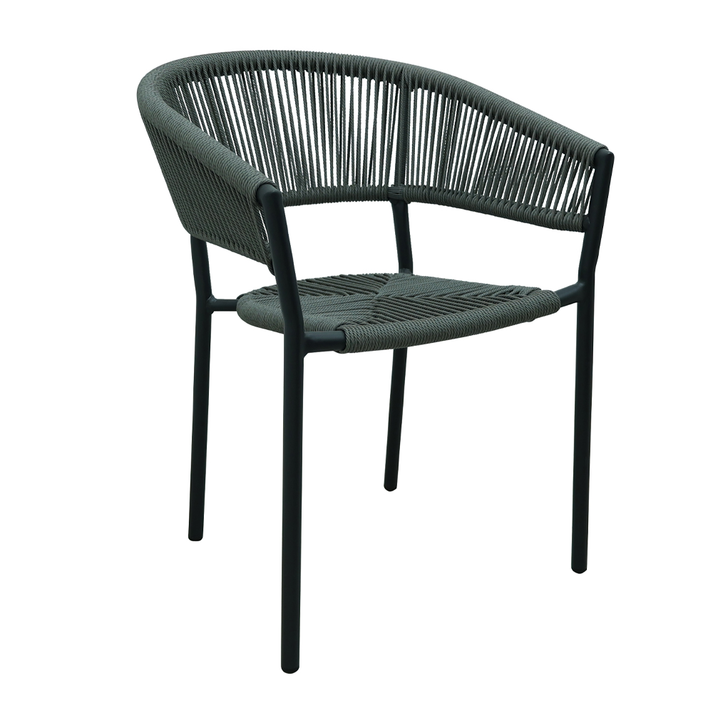 BREEZE ΚΑΡΕΚΛΑ ΓΚΡΙ 56x60x78cm