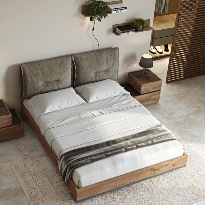LOFT Κρεβάτι Ελληνικής Κατασκευής 170x210xH102cm (Για Στρώμα 150/160x200)