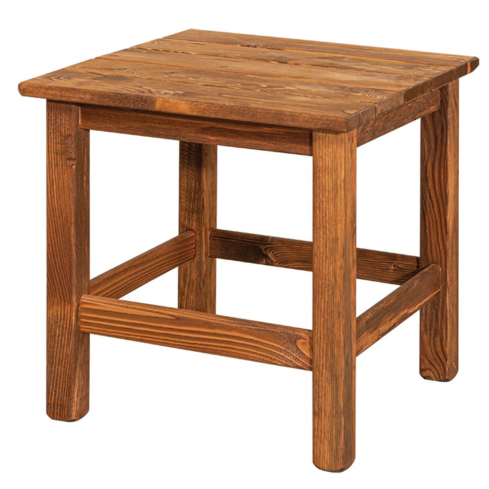 Βοηθητικό Τραπεζάκι Coffee Table Απο Ξύλο Πέυκου 45 x 48 x 45cm
