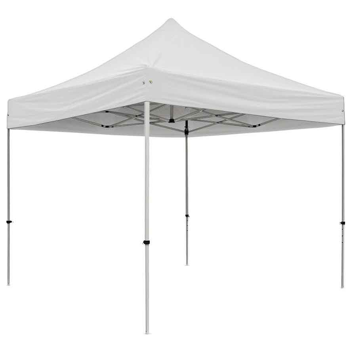 ΚΙΟΣΚΙ ΚΗΠΟΥ ΛΕΥΚΟ EASY UP ΒΑΡΕΩΣ ΤΥΠΟΥ 300 x300 x205/280 cm POL 160gr