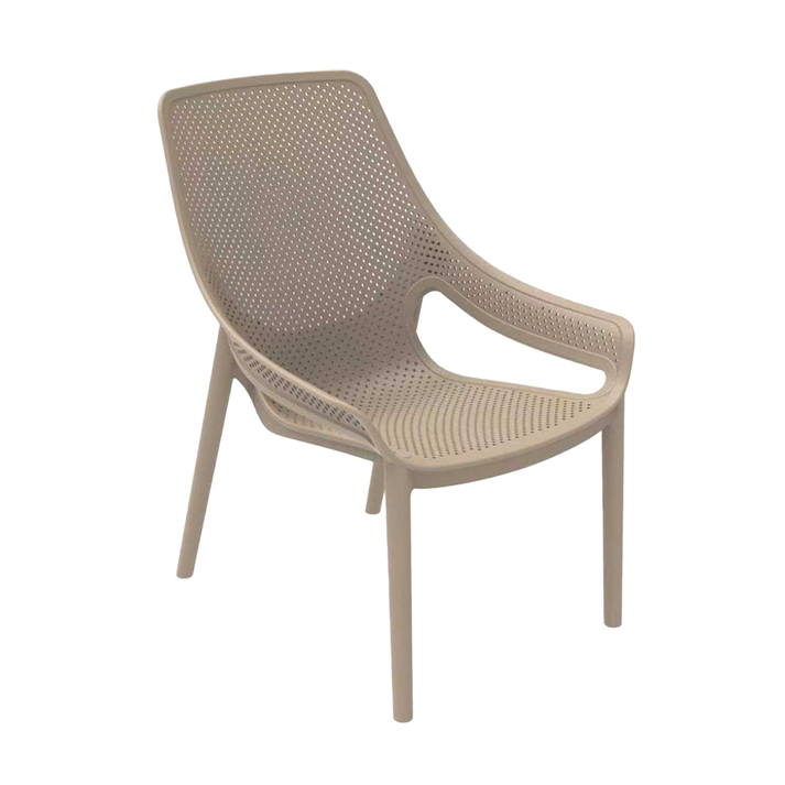 TAUPE Καθιστικό Σέτ Πολυπροπυλένιου 3 Τεμαχίων Με UV Προστασία