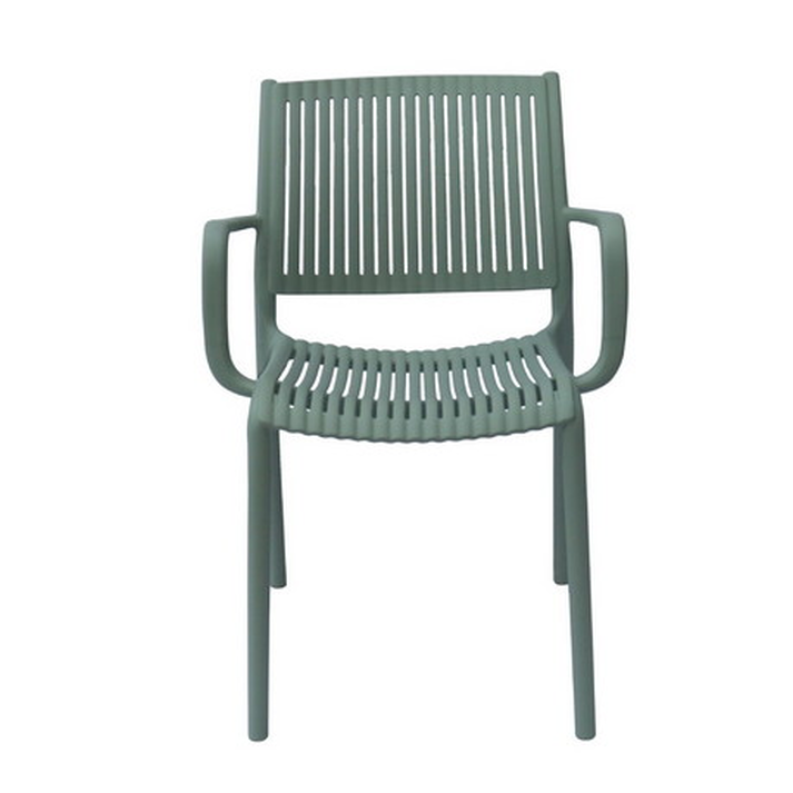 Olive Green Στοιβαζόμενη Πολυθρόνα Πολυπροπυλένιου Με UV Προστασία