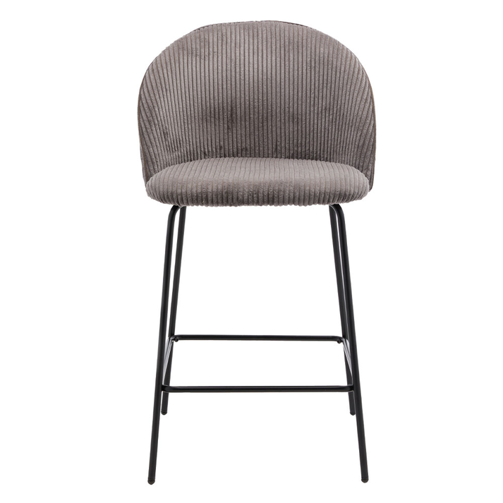 VOTSALO ΣΚΑΜΠΟ BAR ΓΚΡΙ 51.5x56x95cm