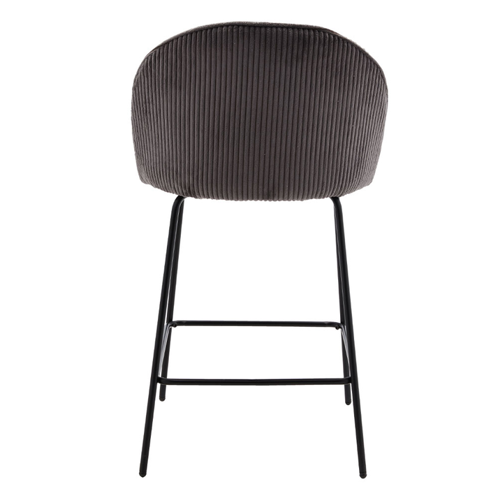 VOTSALO ΣΚΑΜΠΟ BAR ΓΚΡΙ 51.5x56x95cm