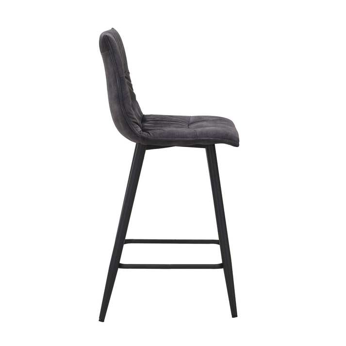 LINEA ΣΚΑΜΠΟ BAR ΑΝΘΡΑΚΙ 42x51x84