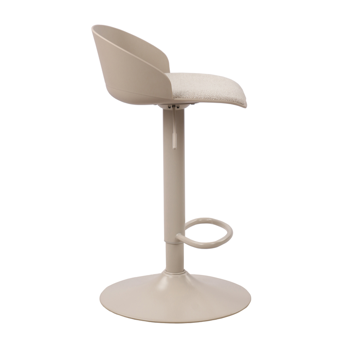DALI ΣΚΑΜΠΟ BAR BEIGE 41.5x41.5x75.5cm