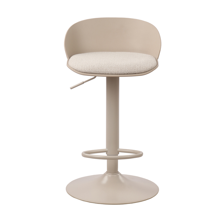 DALI ΣΚΑΜΠΟ BAR BEIGE 41.5x41.5x75.5cm