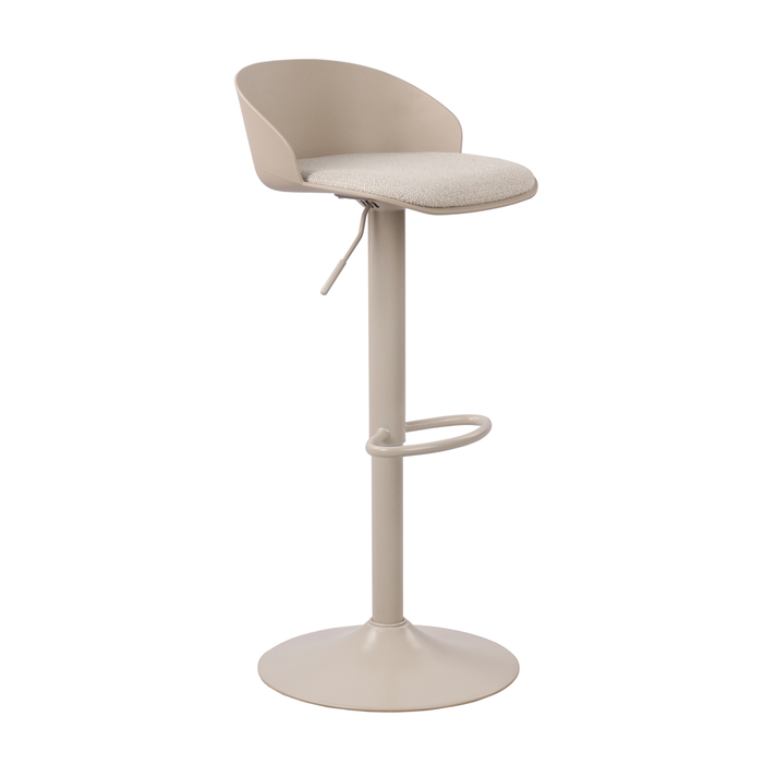 DALI ΣΚΑΜΠΟ BAR BEIGE 41.5x41.5x75.5cm