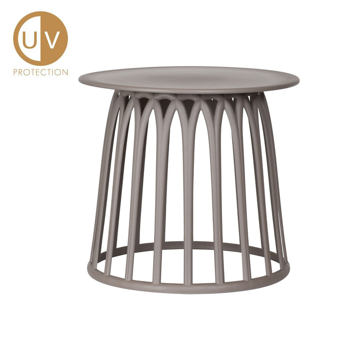 BASKET SIDE TABLE CAPPUCCINO 49.5x49.5x44cm