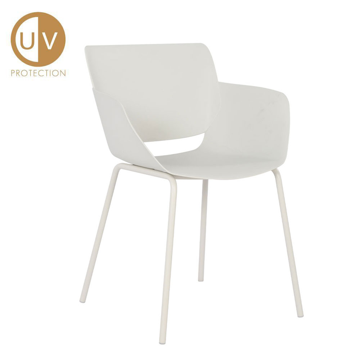 SEDIA ΚΑΡΕΚΛΑ OFF WHITE 58x51x79.5cm