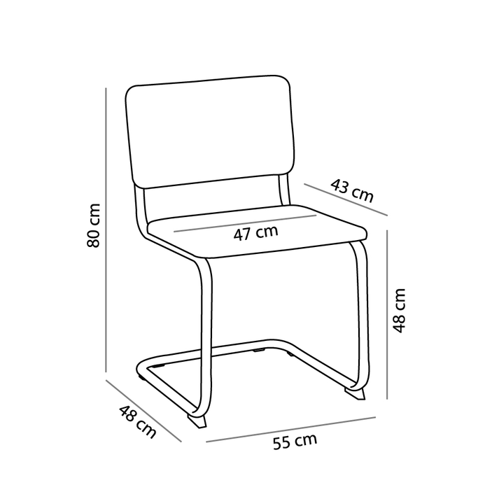 BROYER ΚΑΡΕΚΛΑ ΦΥΣΙΚΟ 55x48x80