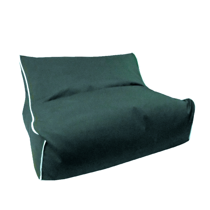 Comfy Double Πουφ Ημιξαπλώστρα με Δερματίνη Επιλογής 120x110xH55cm