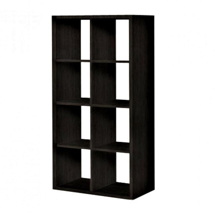 Κυβική βιβλιοθήκη 2x4 75cm βεγγε