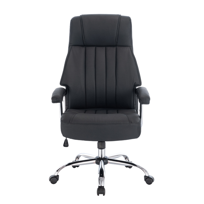 EXECUTIVE ΚΑΡΕΚΛΑ ΓΡΑΦΕΙΟΥ ΜΑΥΡΟ ΧΡΩΜΙΟ 65x70x123