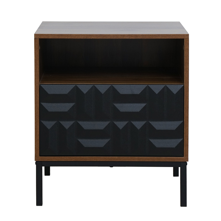 ZUMA ΚΟΜΟΔΙΝΟ ΚΑΡΥΔΙ ΜΑΥΡΟ 51.5x40x58.5