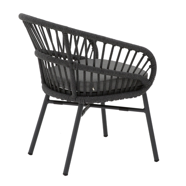 LUNA ΚΑΡΕΚΛΑ ΓΚΡΙ ΣΚΟΥΡΟ 58x65x78