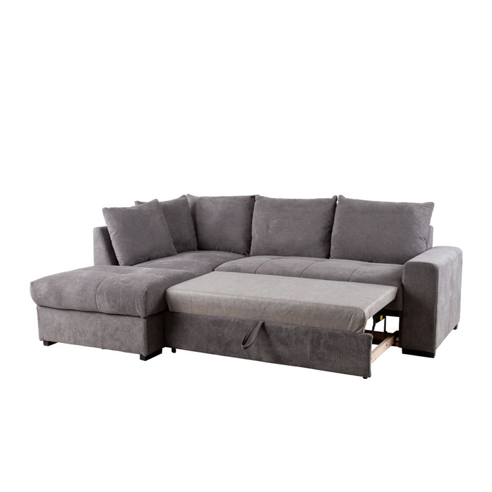 BILL ΚΑΝΑΠΕΣ ΚΡΕΒΑΤΙ ΓΩΝΙΑ ΑΡΙΣΤΕΡΗ STONE 241x173x94