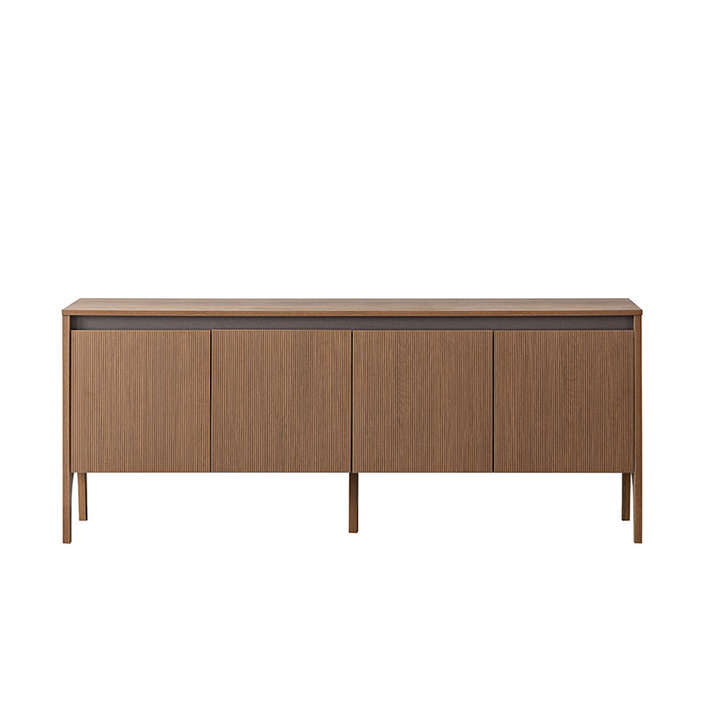 WOOD ΜΠΟΥΦΕΣ 4ΠΟΡΤΕΣ ΚΑΡΥΔΙ 200x45x81