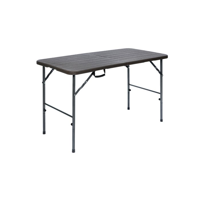 ΤΡΑΠΕΖΙ ΜΕΤΑΛΛΙΚΟ ΠΤΥΣΣΟΜΕΝΟ CATERING ΒΑΛΙΤΣΑ-ΔΙΑΣΤΑΣΕΙΣ: 120x60x74cm ΑΠΟΜΙΜΗΣΗ ΞΥΛΟΥ